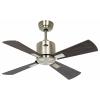 CasaFan ECO NEO III 92 MA-NB/KI WiFi Flügel Nussbaum/Kirsche stropní ventilátor 12 W (Ø x v) 92 cm x 360 mm starožitná mosaz s dálkovým ovládáním, s časovačem,