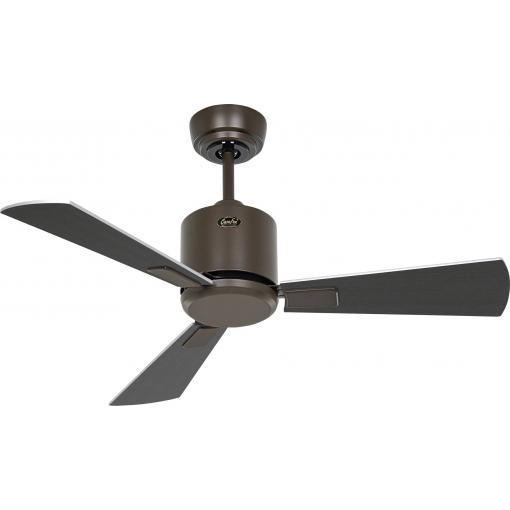 CasaFan ECO NEO III 92 BZ-WN/SI WiFi Flügel Wenge/silber stropní ventilátor 12 W (Ø x v) 92 cm x 360 mm bronzová s dálkovým ovládáním, s časovačem, vhodný i