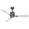 CasaFan ECO NEO III 103 BG-WN/SI WiFi Flügel Wenge/Silber stropní ventilátor 16 W (Ø x v) 103 cm x 360 mm čedičově šedá s dálkovým ovládáním, s časovačem,