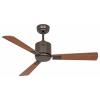 CasaFan ECO NEO III 103 BZ-NB/KI WiFi Flügel Nussbaum/Kirsche stropní ventilátor 16 W (Ø x v) 103 cm x 360 mm bronzová s dálkovým ovládáním, s časovačem,