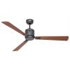 CasaFan ECO NEO III 132 BG-NB/KI WiFi Flügel Nussbaum/Kirsche stropní ventilátor 27 W (Ø x v) 132 cm x 360 mm čedičově šedá s dálkovým ovládáním, s časovačem,