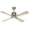CasaFan ECO NEO III 103 MA-AH/BU WiFi Flügel Ahorn/Buche stropní ventilátor 16 W (Ø x v) 103 cm x 360 mm starožitná mosaz s dálkovým ovládáním, s časovačem,