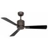 CasaFan ECO NEO III 103 BZ-SW/TK WiFi Flügel Schwarz/Teak stropní ventilátor 16 W (Ø x v) 103 cm x 360 mm bronzová s dálkovým ovládáním, s časovačem, vhodný i