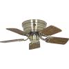 CasaFan FLAT 75-III MA-AH/AE Flügel Ahorn/Eiche Altholz stropní ventilátor 61 W (Ø x v) 79 cm x 164 mm starožitná mosaz vyměnitelné lopatky, vhodný i pro zimní