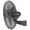CasaFan WM3 Wall Eco IP44 SL nástěnný ventilátor 123 W (Ø x v) 70 cm x 700 mm černá vhodný i pro zimní provoz