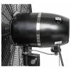 CasaFan WM3 Wall Eco IP44 SL nástěnný ventilátor 123 W (Ø x v) 70 cm x 700 mm černá vhodný i pro zimní provoz