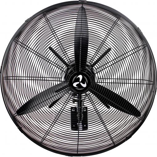 CasaFan WM3 Wall Eco IP44 SL nástěnný ventilátor 123 W (Ø x v) 70 cm x 700 mm černá vhodný i pro zimní provoz