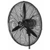 CasaFan WM3 Stand Eco IP44 SL stojanový ventilátor 123 W (Ø x v) 70 cm x 1700 mm černá vhodný i pro zimní provoz