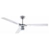 CasaFan TRISTAR-Z 120 CH Flügel Chrom stropní ventilátor 59 W (Ø x v) 122 cm x 270 mm chrom vhodný i pro zimní provoz