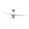 CasaFan TRISTAR-Z 120 CH Flügel Chrom stropní ventilátor 59 W (Ø x v) 122 cm x 270 mm chrom vhodný i pro zimní provoz