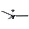 CasaFan TRISTAR-Z 120 SW Flügel Schwarz stropní ventilátor 59 W (Ø x v) 122 cm x 270 mm černá vhodný i pro zimní provoz