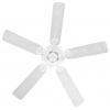 CasaFan CLASSIC OUTDOOR 132 WE-EW Flügel Kunststoff weiß Eiche Dekor stropní ventilátor 60 W (Ø x v) 132 cm x 345 mm bílá vhodný i pro zimní provoz