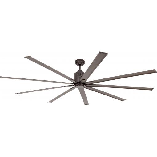 CasaFan BIG SMOOTH ECO 220 BZ-BZ Flügel Bronze stropní ventilátor 35 W (Ø x v) 224 cm x 460 mm bronzová s dálkovým ovládáním, s časovačem, vhodný i pro zimní