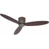 CasaFan ECO PLANO II 132 BZ-NB WiFi Flügel Nussbaum stropní ventilátor 28 W (Ø x v) 132 cm x 160 mm bronzová s dálkovým ovládáním, s časovačem, vhodný i pro