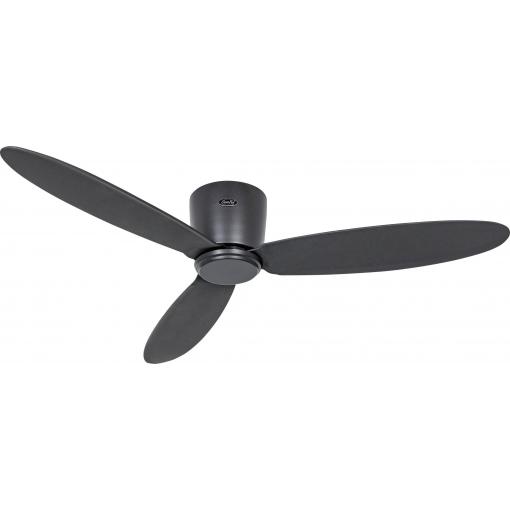 CasaFan ECO PLANO II 132 BG-BG WiFi Flügel lack basaltgrau stropní ventilátor 28 W (Ø x v) 132 cm x 160 mm čedičově šedá s dálkovým ovládáním, s časovačem,