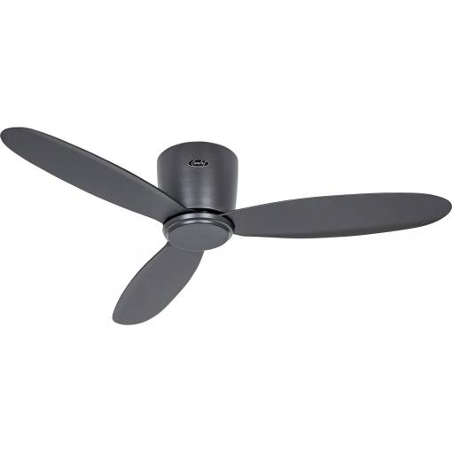 CasaFan ECO PLANO II 112 BG-BG WiFi Flügel lack basaltgrau stropní ventilátor 13 W (Ø x v) 112 cm x 160 mm čedičově šedá s dálkovým ovládáním, s časovačem,