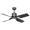 CasaFan ECO VENTOS IP44 102 BG-BG WiFi Flügel basaltgrau stropní ventilátor 25 W (Ø x v) 102 cm x 435 mm čedičově šedá s dálkovým ovládáním, s časovačem,