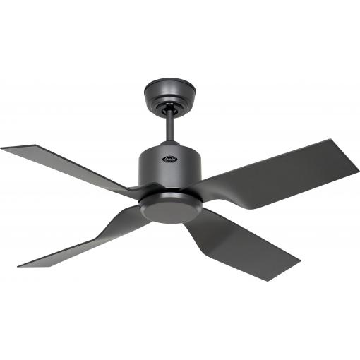 CasaFan ECO VENTOS IP44 102 BG-BG WiFi Flügel basaltgrau stropní ventilátor 25 W (Ø x v) 102 cm x 435 mm čedičově šedá s dálkovým ovládáním, s časovačem,