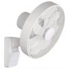 CasaFan AIROS ECO DESIGN WALL WE nástěnný ventilátor 45 W (Ø x v) 404 cm x 540 mm bílá s dálkovým ovládáním, s časovačem