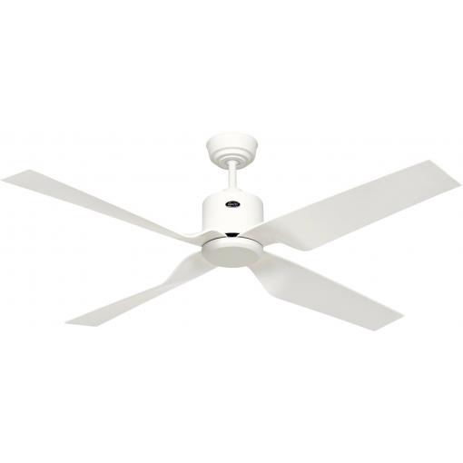 CasaFan ECO VENTOS IP44 132 WE-WE WiFi Flügel weiß stropní ventilátor 26 W (Ø x v) 132 cm x 435 mm bílá s dálkovým ovládáním, s časovačem, vhodný i pro zimní