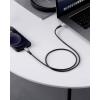Renkforce Kabel USB-C USB 4.0 USB-C ® zástrčka, USB-C ® zástrčka 1 m černá hliníková zástrčka, silikonový, flexibilní provedení, 8K UHD RF-6805036