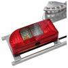 SecoRüt 70411 Prüfbalken für Anhängersteckdosen 12 Volt 7+13 pol. Aluminium Tester zásuvek pro přívěsy 12 V počet pólů:7 nebo 13 póly