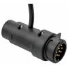 SecoRüt 70411 Prüfbalken für Anhängersteckdosen 12 Volt 7+13 pol. Aluminium Tester zásuvek pro přívěsy 12 V počet pólů:7 nebo 13 póly