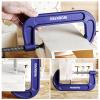 WorkPro WP232020 rychloupínač Rozpětí (max.):150 mm Vnější délka: 280 mm Délka vyložení:150 mm