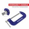 WorkPro WP232020 rychloupínač Rozpětí (max.):150 mm Vnější délka: 280 mm Délka vyložení:150 mm