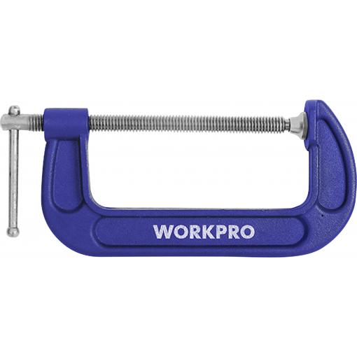 WorkPro WP232020 rychloupínač Rozpětí (max.):150 mm Vnější délka: 280 mm Délka vyložení:150 mm
