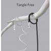 Renkforce Kabel USB-C USB 4.0 USB-C ® zástrčka 0.50 m černá hliníková zástrčka, silikonový, flexibilní provedení, 8K UHD RF-6820206