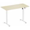SpeaKa Professional psací stůl pro práci vsedě i ve stoje elektricky výškově nastavitelné Rozsah výšky: 72 do 1.2 m (š x h) 120 cm x 60 cm bílá, dřevo (světlé)