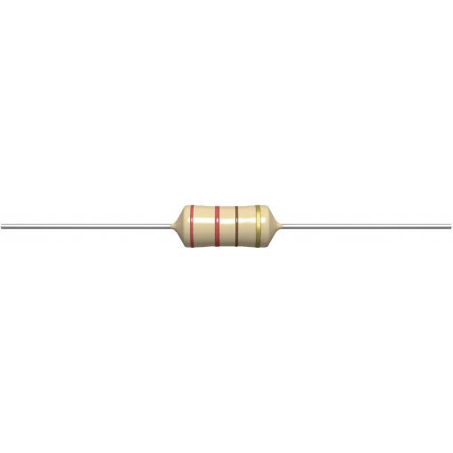 TRU COMPONENTS 1589017 TC-VHBCC-222J-00203 cívka axiální 2200 µH 10 Ω 0.25 A 1 ks