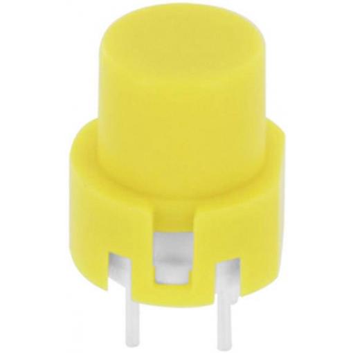 TRU COMPONENTS TC-D6GE, TC-D6GE impulzní tlačítko, 11.4 mm, 35 V/DC, 0.01 A, 1 ks