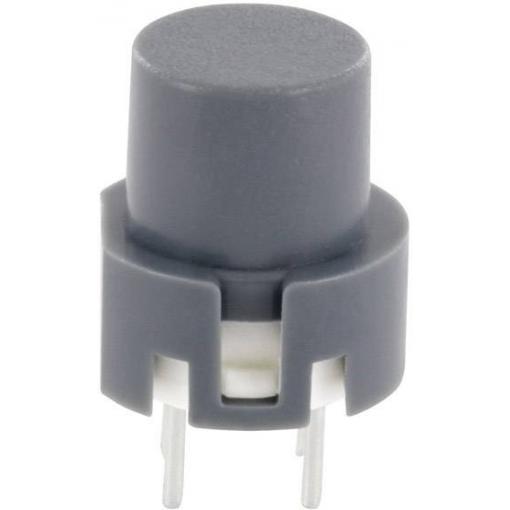 TRU COMPONENTS TC-D6GR, TC-D6GR impulzní tlačítko, 11.4 mm, 35 V/DC, 0.01 A, 1 ks