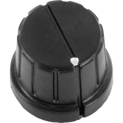 TRU COMPONENTS TC-DK16 TC-DK16 otočný knoflík s označením černá (Ø) 16 mm 1 ks