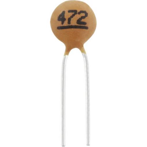 TRU COMPONENTS TC-K4,7NF2 keramický kondenzátor THT 4.7 nF 100 V 10 % 1 ks