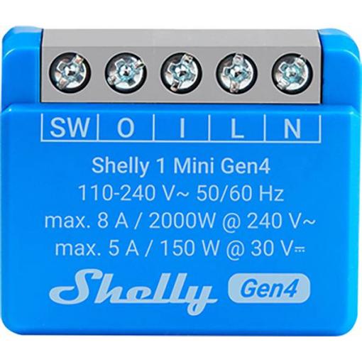 Shelly 1 Mini Gen4 bezdrátový spínač