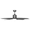 CasaFan ECO VENTOS IP44 132 BG-BG WiFi Flügel basaltgrau stropní ventilátor 26 W (Ø x v) 132 cm x 435 mm čedičově šedá s dálkovým ovládáním, s časovačem,
