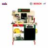 Theo Klein 8734 Theo Klein 8734 Bosch Dunktwerkstůl I robustní dětské pracovní stůl, výškově nastavitelný i Elktr. Aku šroubovák, nářadí s světlem a zvukem I -