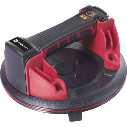 TOOLCRAFT TO-10182513 Akumulátorový přísavný držák Max.nosnost 168 kg