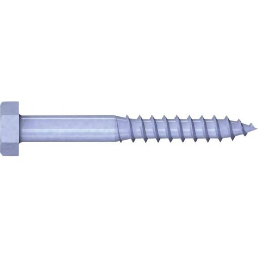 Reisser 000571S021-1201607-1 šroub do dřeva 12 mm 160 mm vnější šestihran ocel galvanizováno zinkem 25 ks