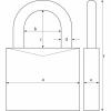 ABUS 530937 visací zámek