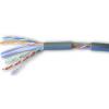 Instalační kabel UTP Cat6 4×2×24AWG, lanko, 100 m, šedý