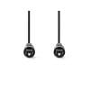 Kabel optický Toslink 3m NEDIS CAGB25000BK30