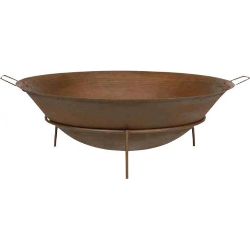Siena Garden přenosné ohniště, průměr 610 mm, hnědá