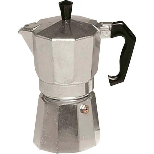 Krüger Kaffee ITALIANO kávovar na espresso a cappuccino stříbrná připraví šálků najednou=9