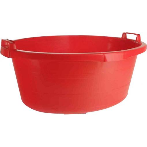 Vana oválná rukojeť 55 cm/27 l červeně velmi pevná