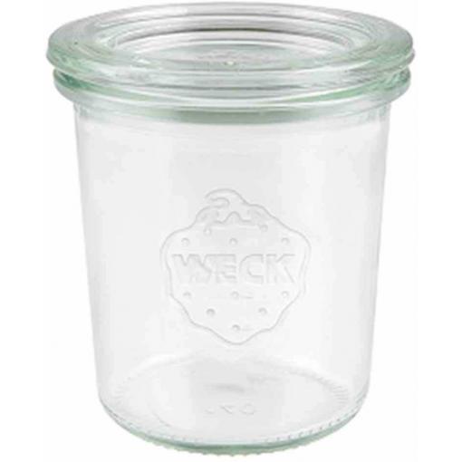 WECK 761 Mini Sturové sklo o objemu 140 ml, bez kroužků a svorek