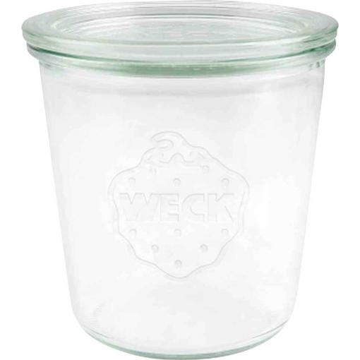 WECK 742 Sklo ve tvaru bouřky, 6dílná karton 1/2 l bez kroužků a svorek